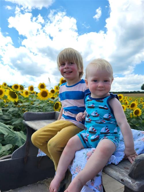 My Grandson and Granddaughter
