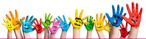 painted hands