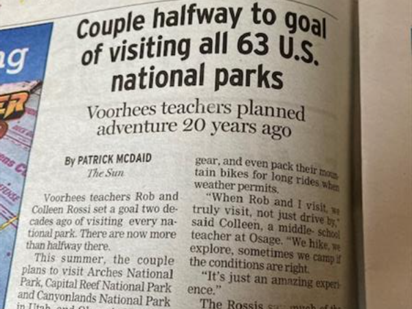National Park Article